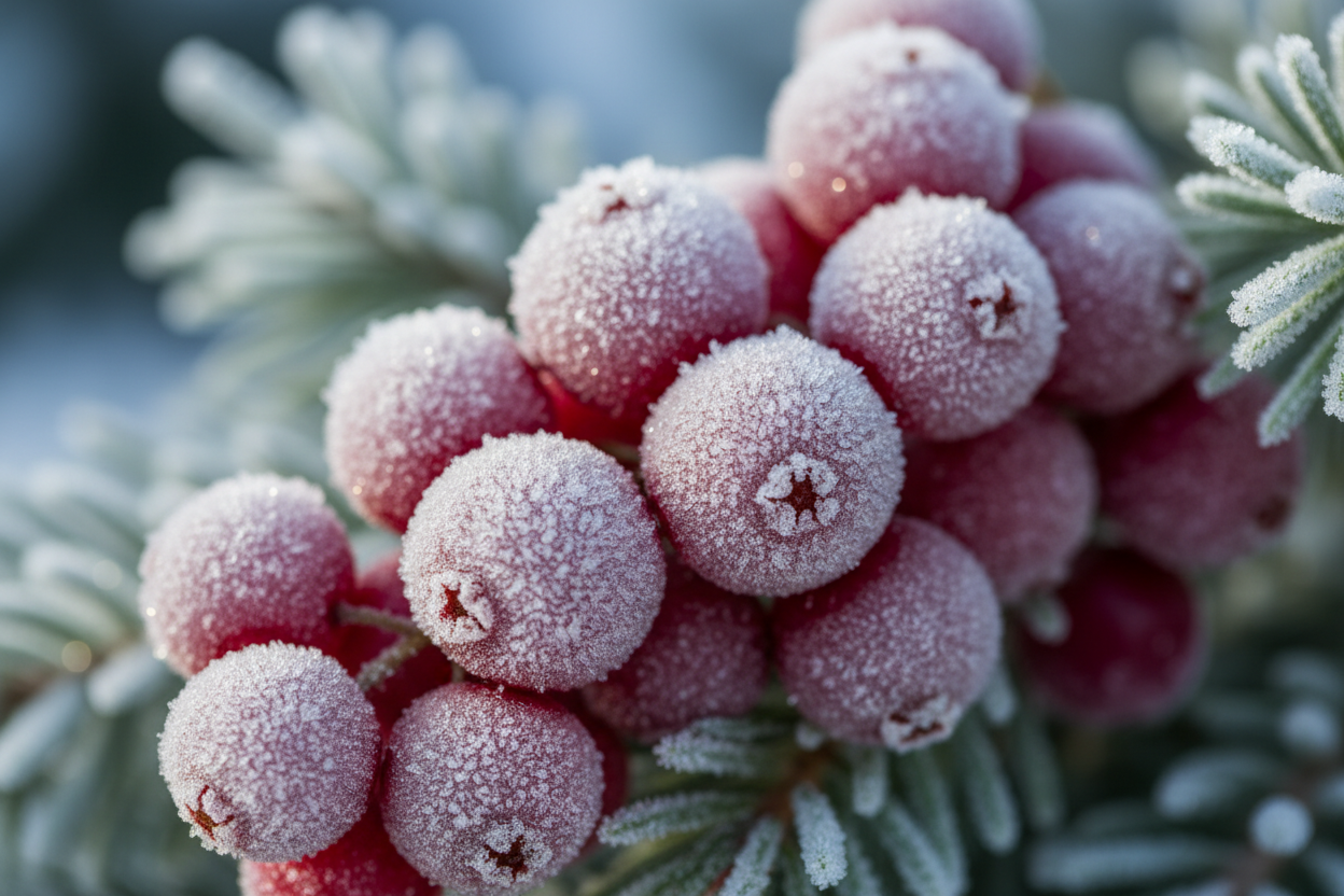 Frosted cranberry