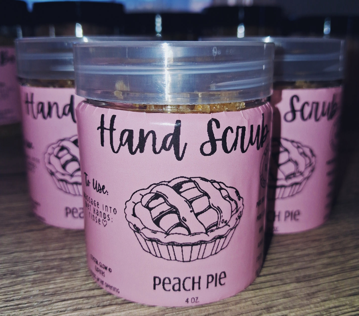 Peach Pie Hand Scrub
