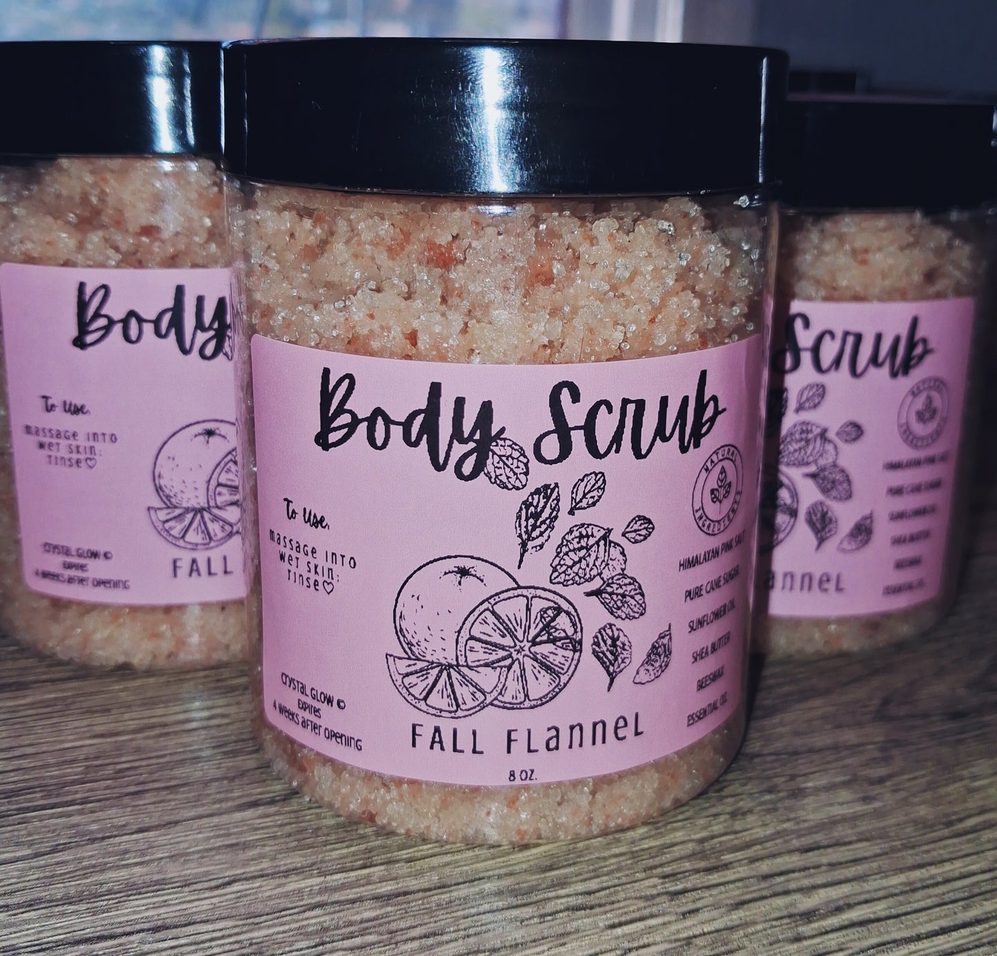Fall Flannel Body Scrub