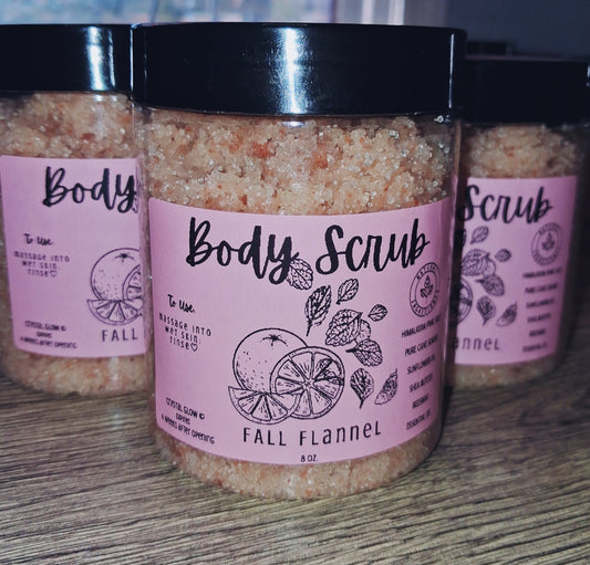 Fall Flannel Body Scrub