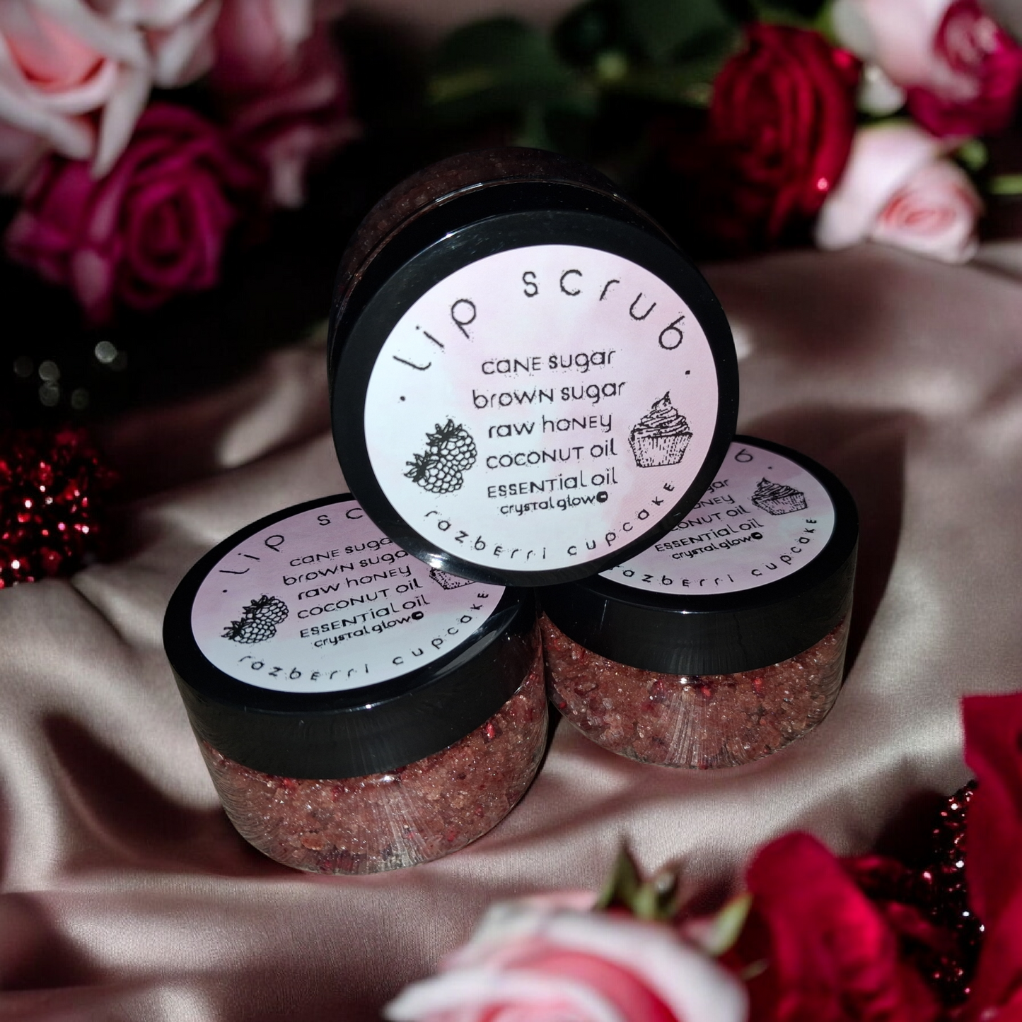 Razberri Cupcake Lip Scrub