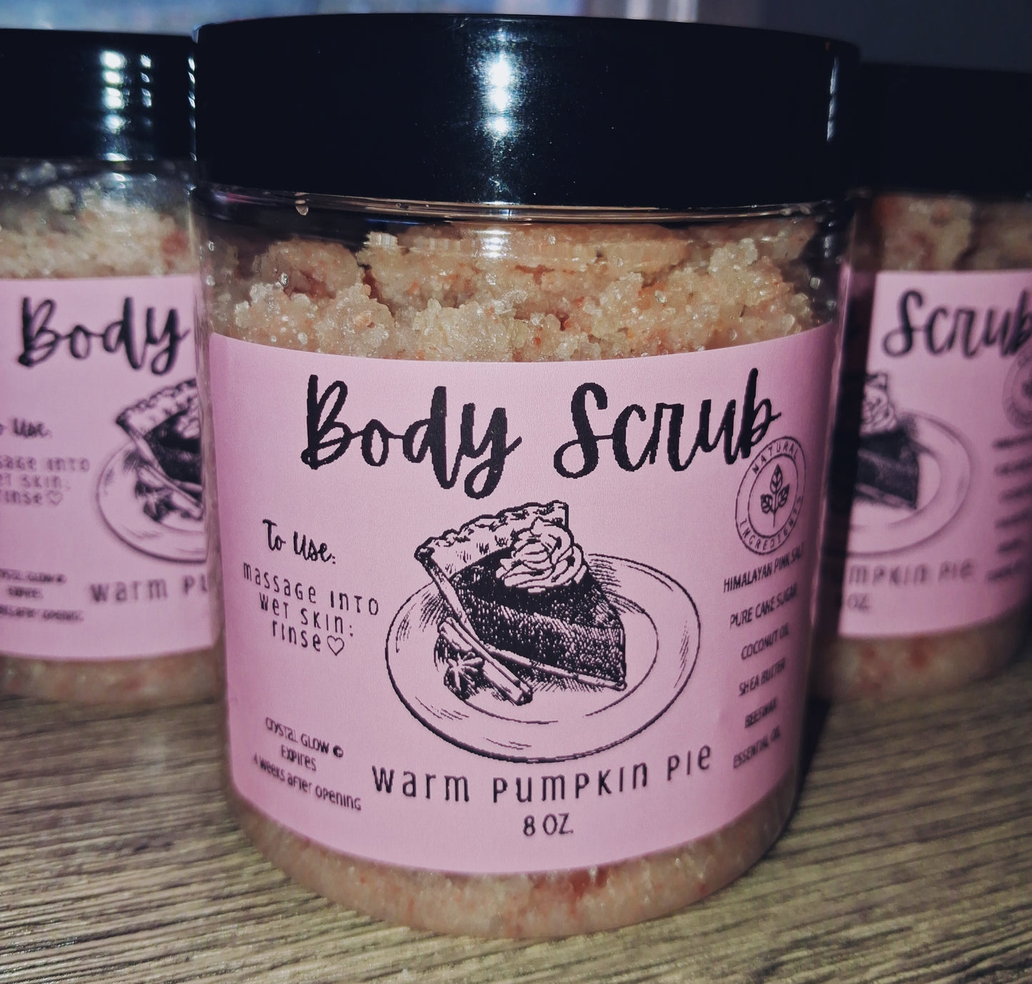 Warm Pumpkin Pie Body Scrub