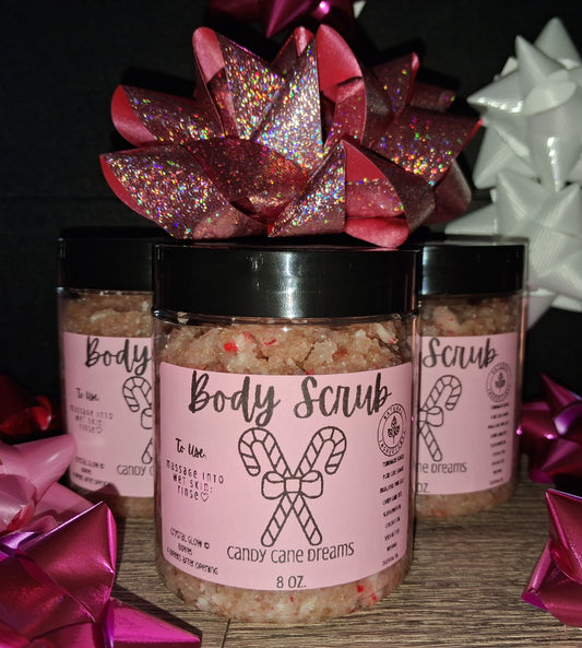 Candy Cane Dreams Body Scrub