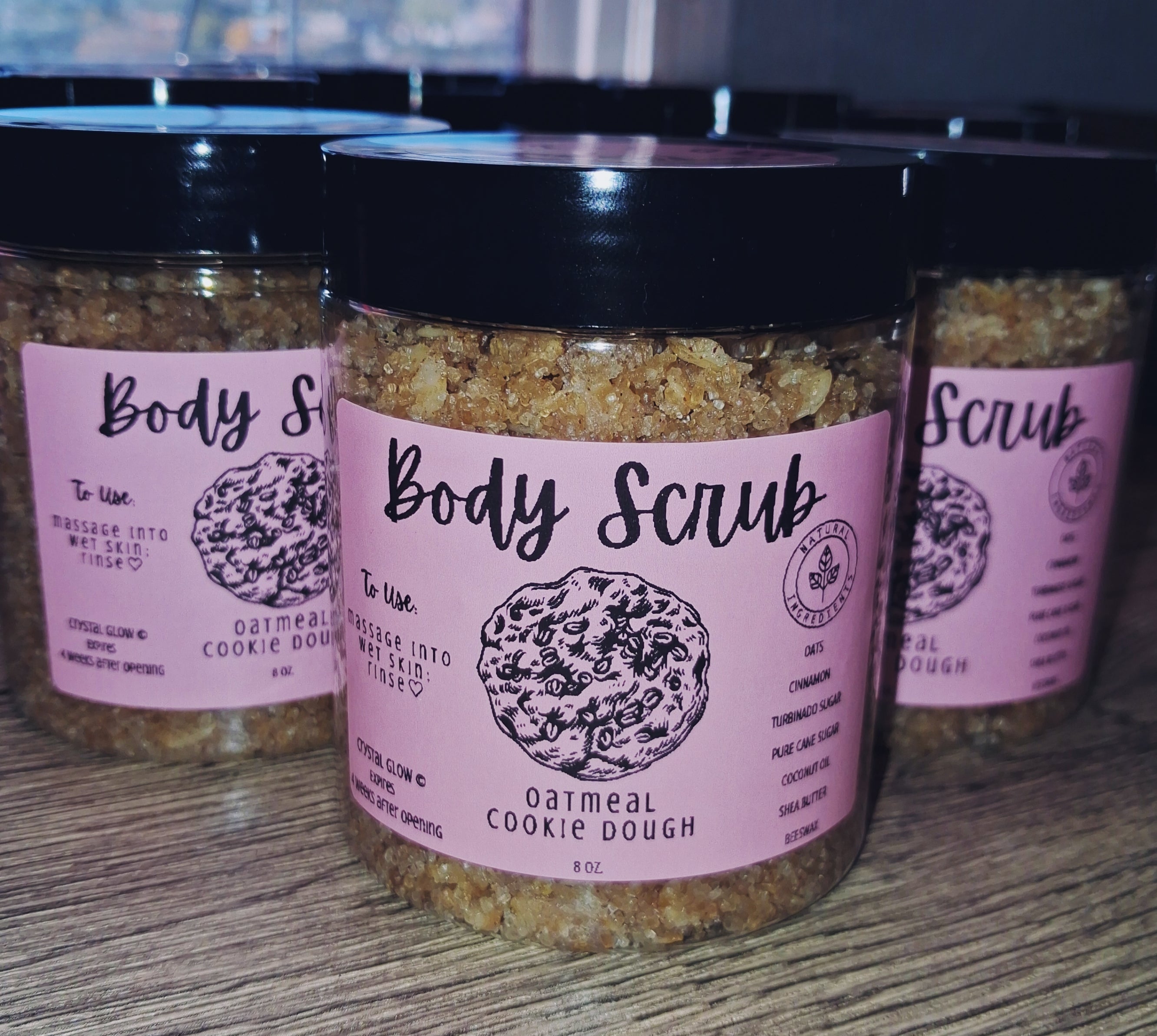 Oatmeal Cookie Dough Body Scrub